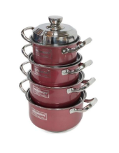 Stainless Steel  Cookware Saucepan Set