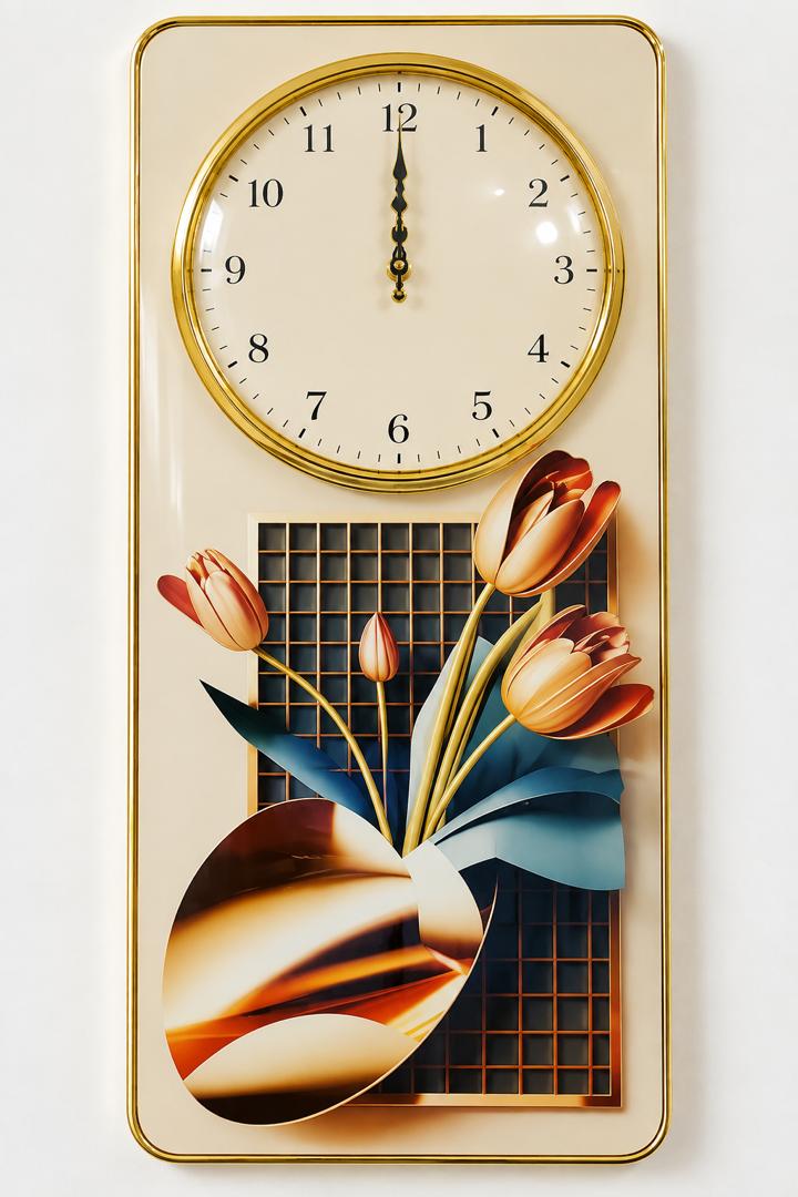 Flower Clock Panel - Image 2