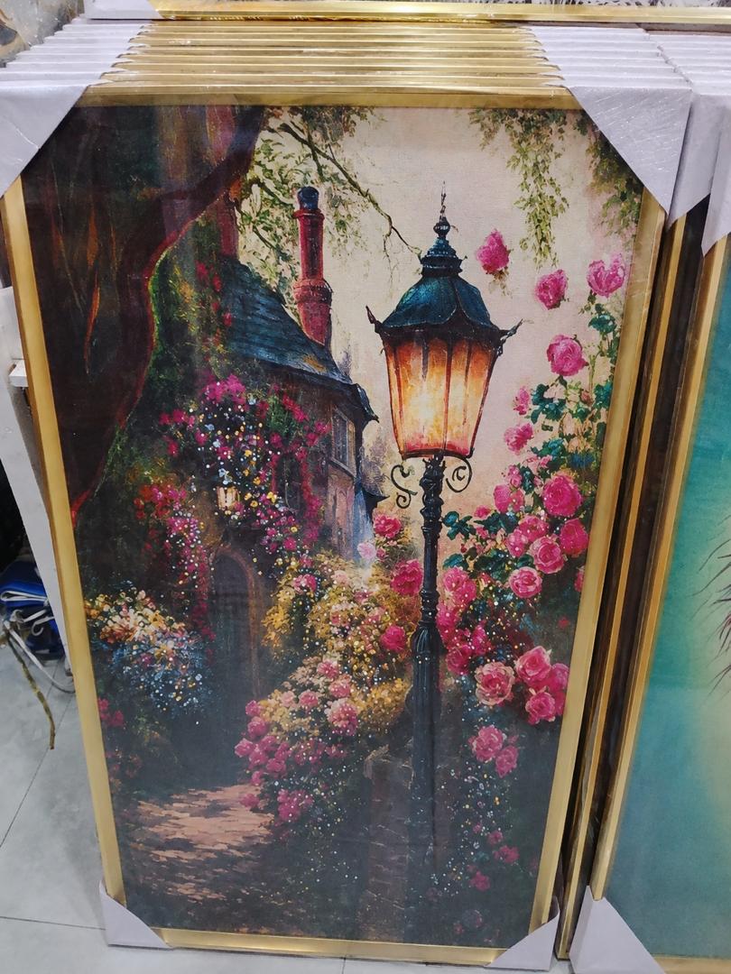 Flower Street Lamp 40/60Cm - Image 2