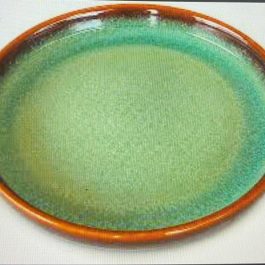 Reactive Glaze Stoneware Dinner Plate 12Pcs