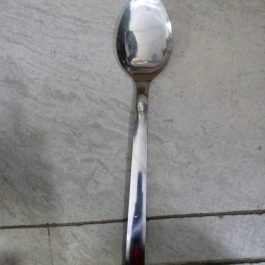 Long-Handled Stainless Steel Serving Spoon