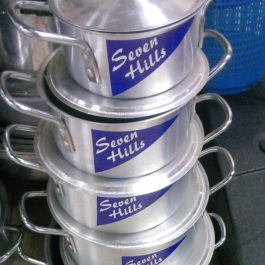 Seven Hills Aluminum Cooking Pot Set