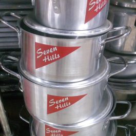 Seven Hills Aluminum Cooking Pot Set