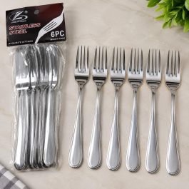 6-Piece Stainless Steel Dinner Knife Set