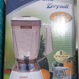 Zaiba Blender With Dry Mill