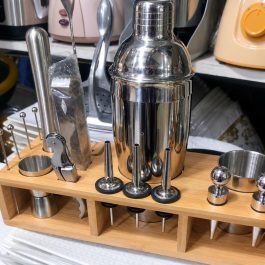 Stainless Steel Cobbler Cocktail Shaker