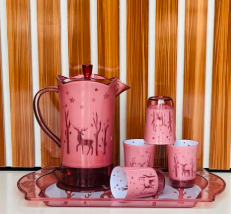 6-Piece Acrylic Water Or Tea Jug Set