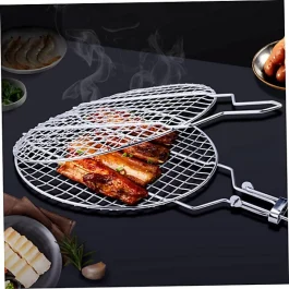 Round Barbecue Grilling Basket