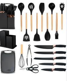 Silcone Kitchen Utensil Set