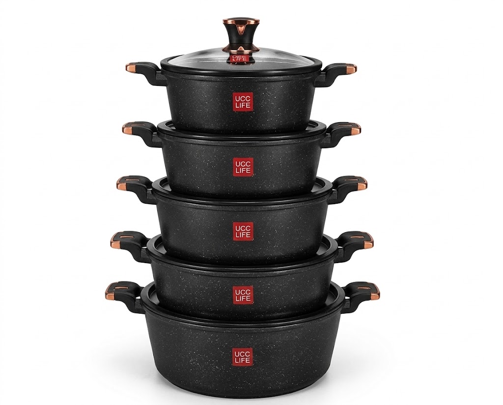 Non-Stick Granite Cookware Set - Image 2