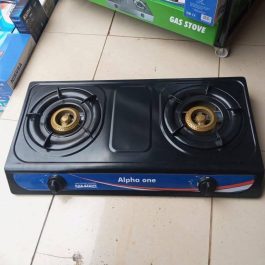 Alpha One 2-Burner Table-Top Gas Stove.