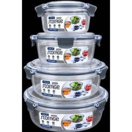 Stackable Airtight Food Storage Containers Set