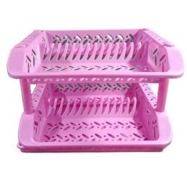 Dish Drying And Storage Rack 2-Layer