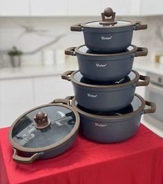 Vmigo Granite Non-Stick Cooking Pots Set