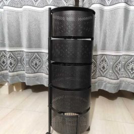 5-Tier Rotating Kitchen Storage Rack