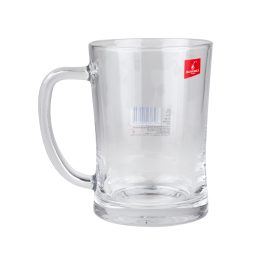 Astra Blue Clear Glass Mugs 12Pcs