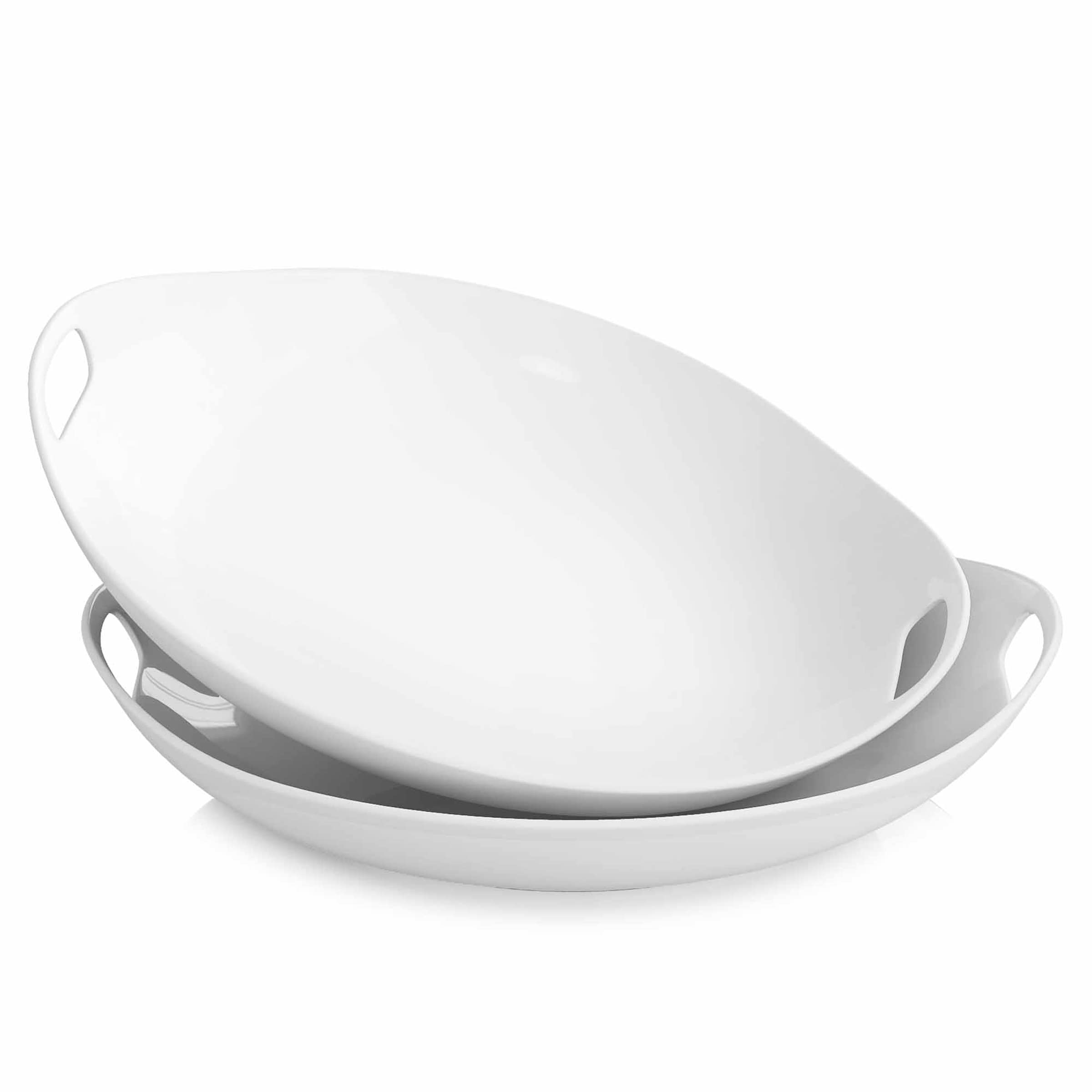 Ceramic Oval Serving Bowl