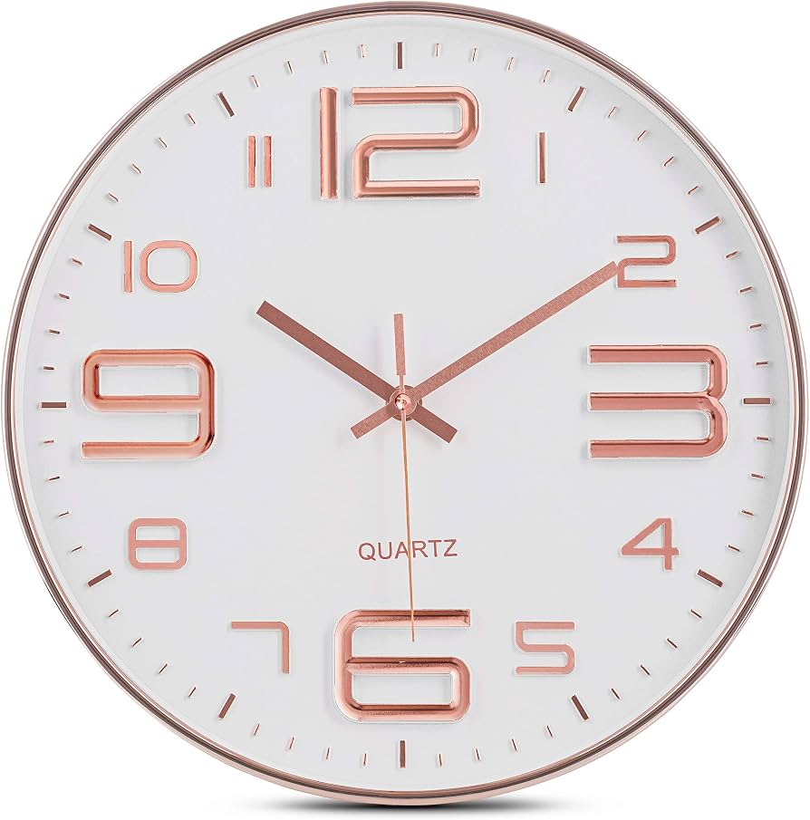 Modern Decorative Round Wall Clock