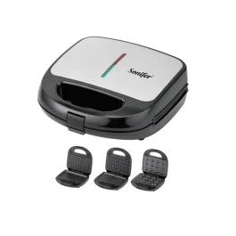 Sonifer Electric Sandwich, Waffle, And Grill Maker.