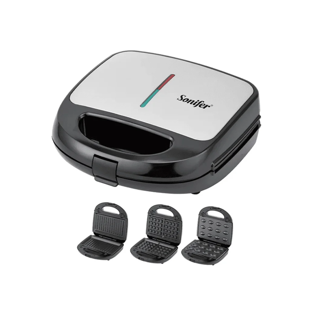 Sonifer Electric Sandwich, Waffle, And Grill Maker.