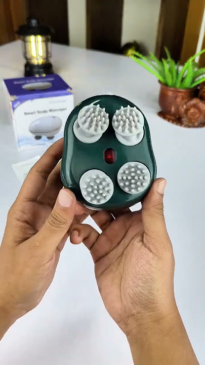 4-Head Electric Smart Scalp Massager